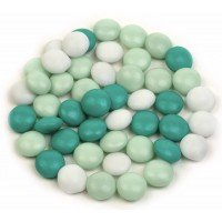 Mini confetti's (mix groen)